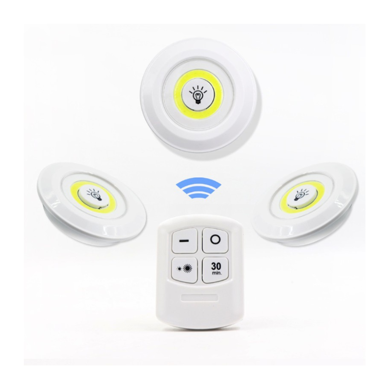 MAG+ 3pcs Round LED Lights (Battery)