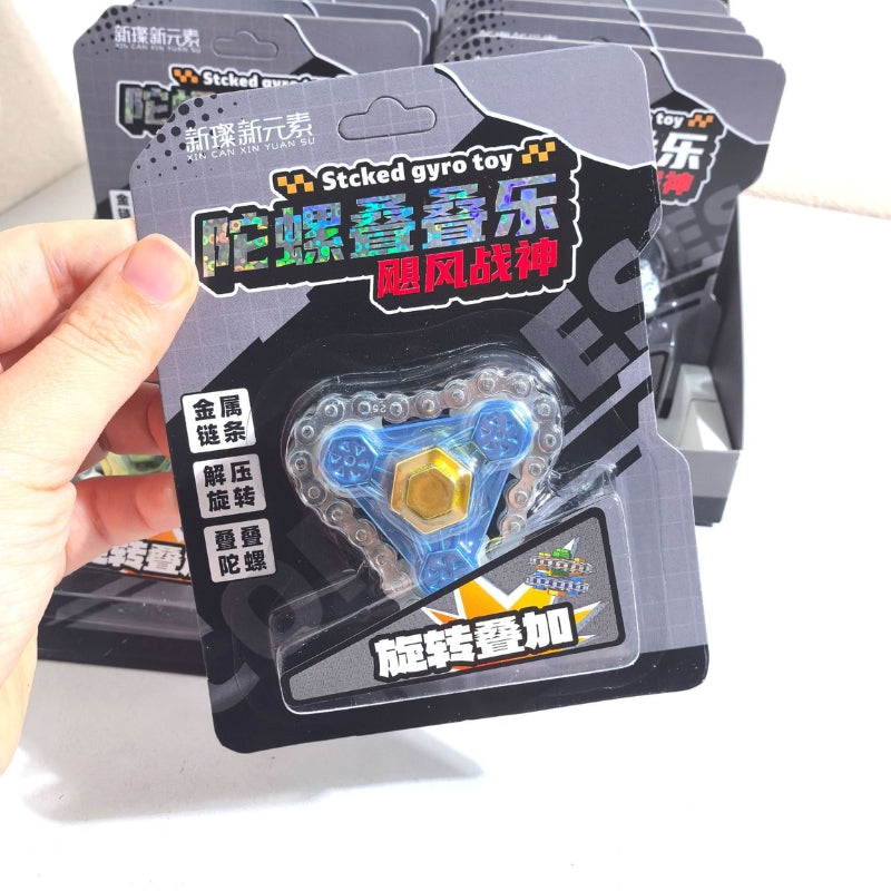 MAG+ Triangle Gyro Chain Fidget