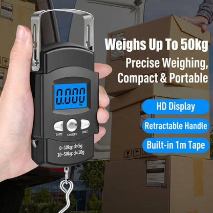 MAG+ Portable Weighing Scale with Ruler 50kg