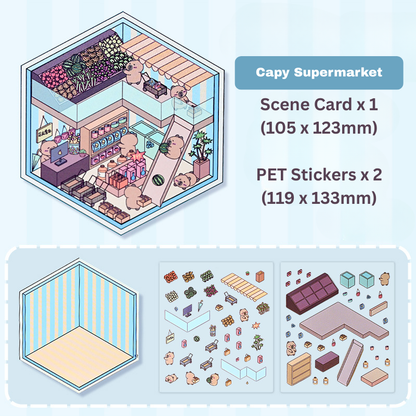 MAG+ 3D Puzzle Stickers