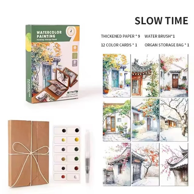 MAG+ Water Colour Painting Book