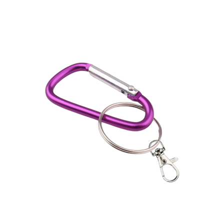 MAG+ D-Shape Carabiner with Ring (M)