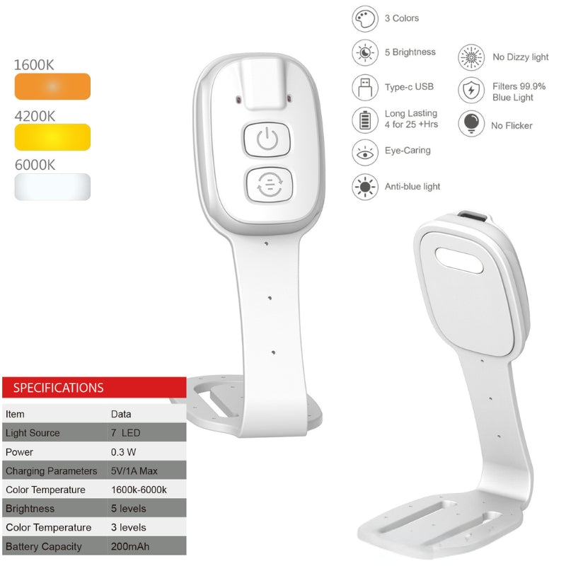 MAG+ Mini LED Reading Light