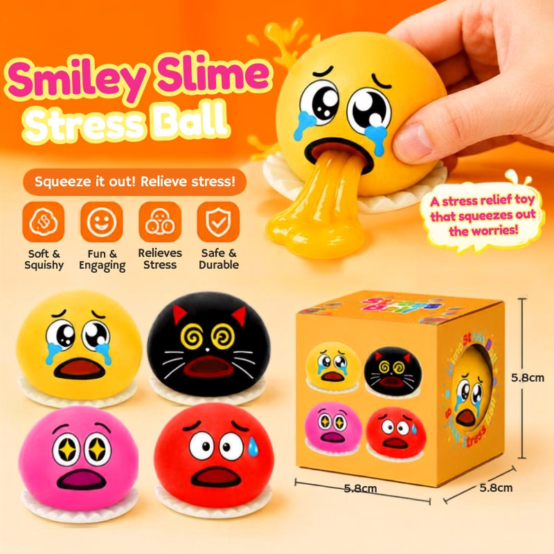 MAG+ Smiley Slime Stress Ball