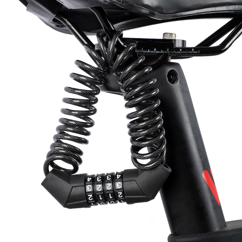 MAG+ 4-Digit Spring Bicycle Lock