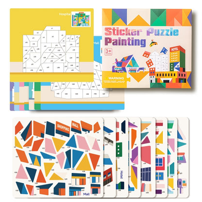 MAG+ Puzzle Sticker Set