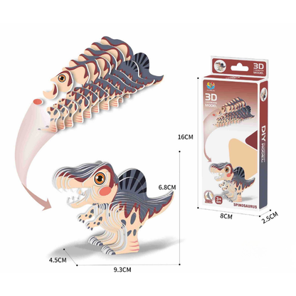MAG+ 3D Dinosaur Puzzle