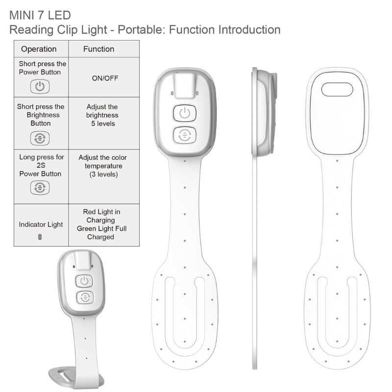 MAG+ Mini LED Reading Light