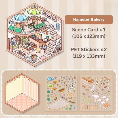 MAG+ 3D Puzzle Stickers