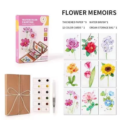 MAG+ Water Colour Painting Book