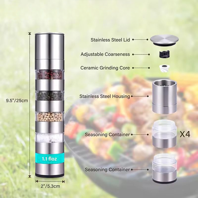 MAG+ 5 in 1 Spice Grinder