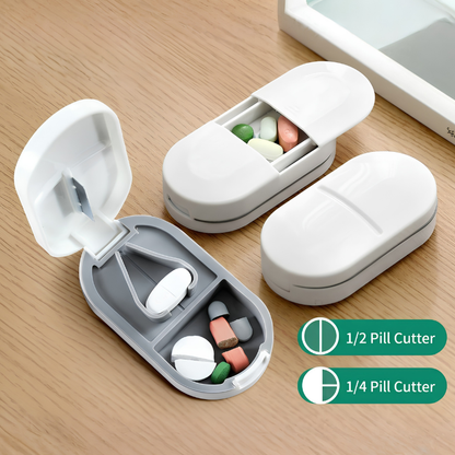 MAG+ 2 in 1 Pill Cutter with Storage