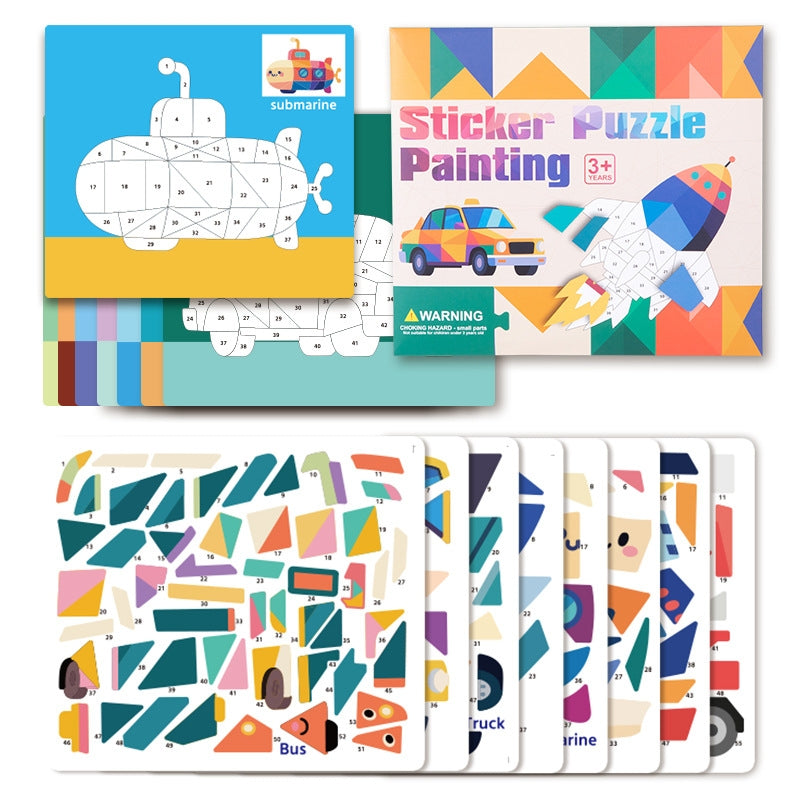 MAG+ Puzzle Sticker Set