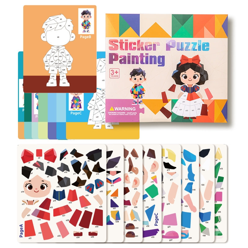 MAG+ Puzzle Sticker Set