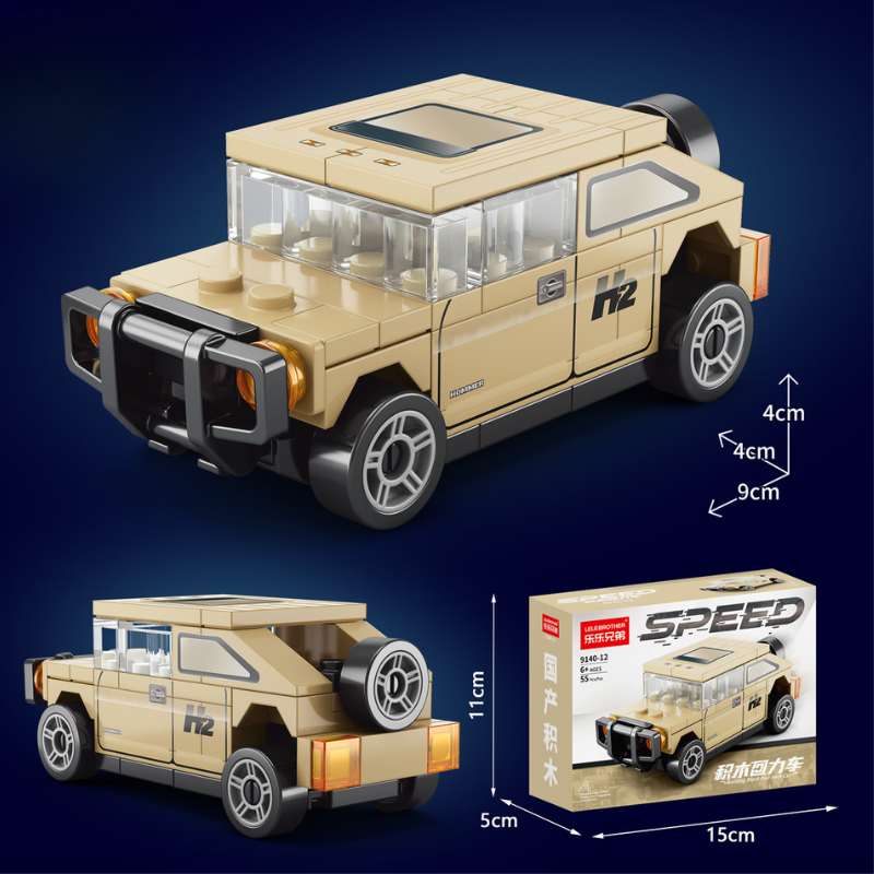 MAG+ Car Modelling Block Set