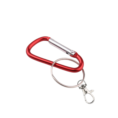 MAG+ D-Shape Carabiner with Ring (M)