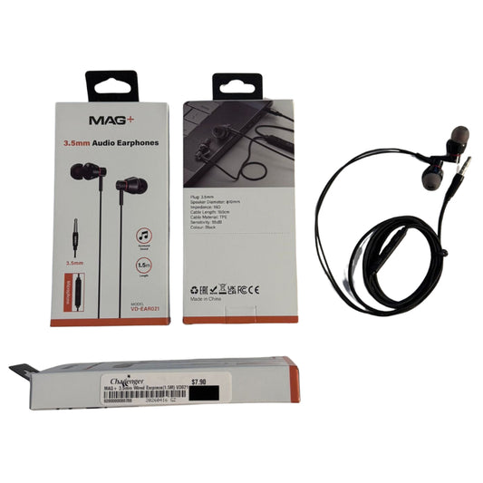 MAG+ 3.5mm Wired Earpiece (1.5M) VD021