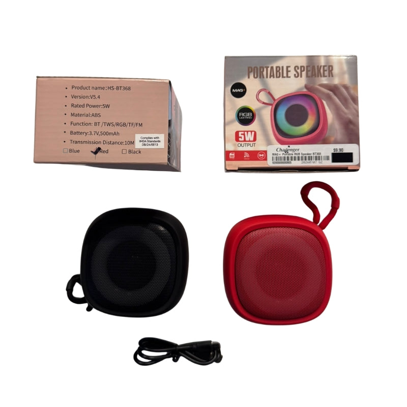 MAG+ Portable RGB Speaker BT368